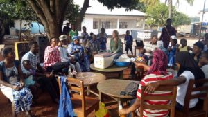 Send off party for the For Sarah Williamson (One World Volunteer)
